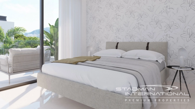 Modern Villas with Panoramic Sea Views in Golf Bahia