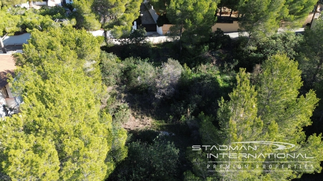 Großes Baugrundstück in der Sierra de Altea in der Nähe des Golfplatzes
