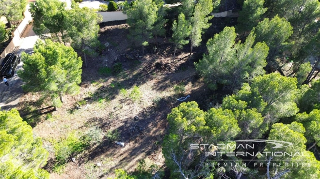 Groot Bouwkavel in de Sierra de Altea, Vlakbij de Golfbaan
