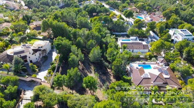 Groot Bouwkavel in de Sierra de Altea, Vlakbij de Golfbaan