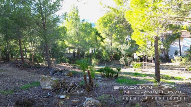 Groot Bouwkavel in de Sierra de Altea, Vlakbij de Golfbaan