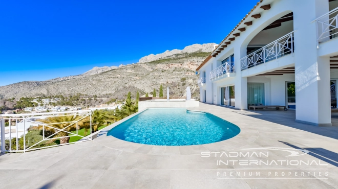 Luxury Villa with Sea View in the Sierra de Altea