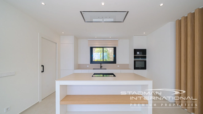 Modern Villa on One Floor in Ibiza Style with Sea View