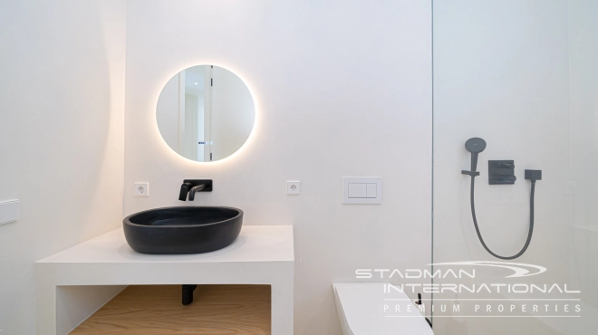 Modern Villa on One Floor in Ibiza Style with Sea View