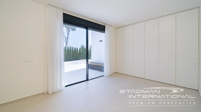 Modern Villa on One Floor in Ibiza Style with Sea View