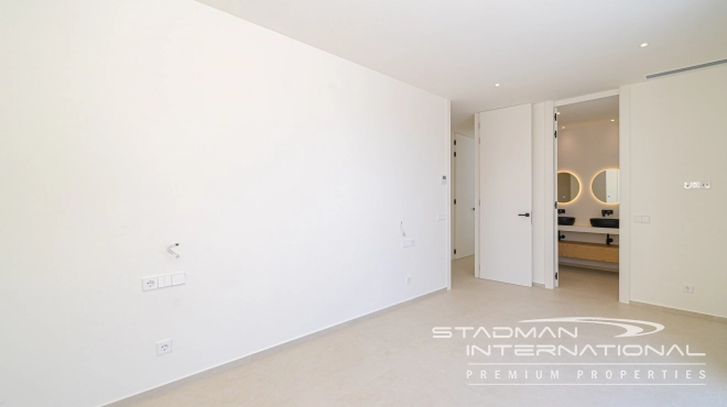 Modern Villa on One Floor in Ibiza Style with Sea View