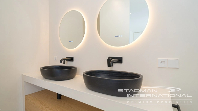 Modern Villa on One Floor in Ibiza Style with Sea View