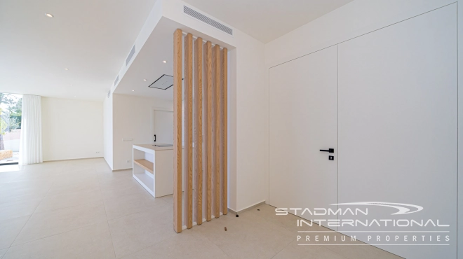 Modern Villa on One Floor in Ibiza Style with Sea View