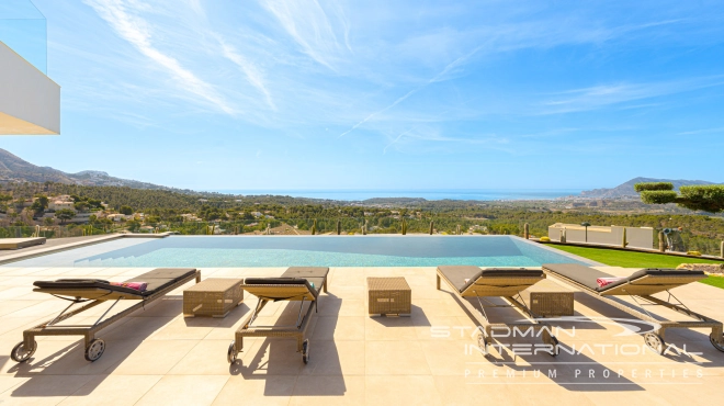 Luxury Sea View Villa on the Best Plot of Altea la Vella