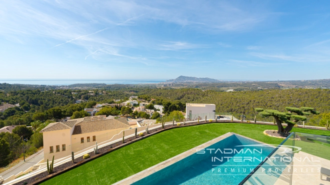 Luxury Sea View Villa on the Best Plot of Altea la Vella
