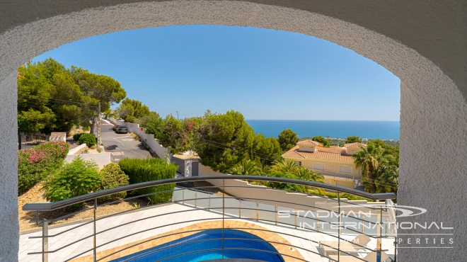Large Villa with Beautiful Sea Views in the Sierra de Altea