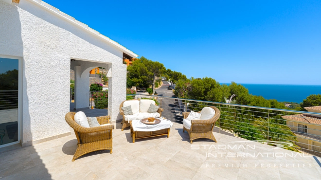 Large Villa with Beautiful Sea Views in the Sierra de Altea