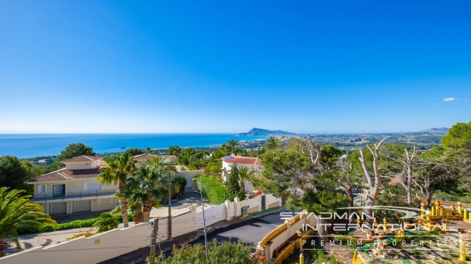 Ruime Villa met prachtig Zeezicht in de Sierra de Altea