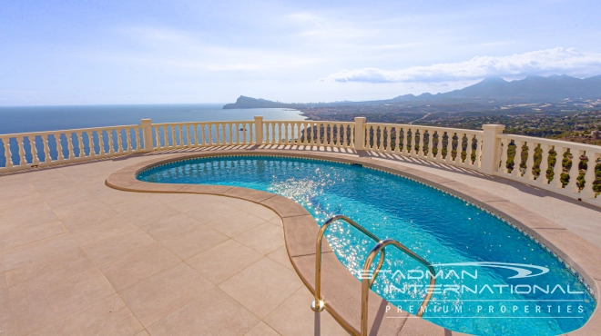 Stunning Villa with the Most Beautiful Sea Views in Altea Hills