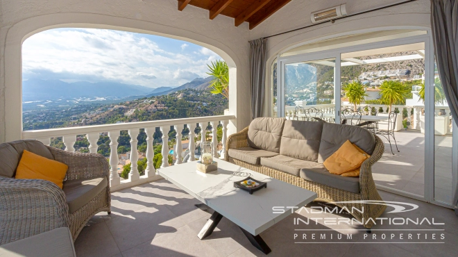 Stunning Villa with the Most Beautiful Sea Views in Altea Hills