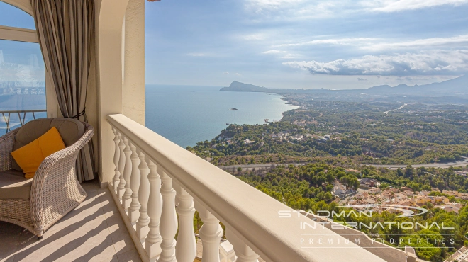Stunning Villa with the Most Beautiful Sea Views in Altea Hills
