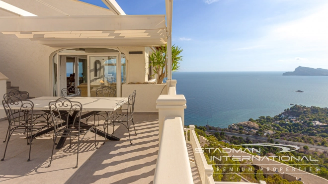 Stunning Villa with the Most Beautiful Sea Views in Altea Hills