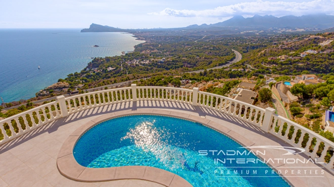 Stunning Villa with the Most Beautiful Sea Views in Altea Hills