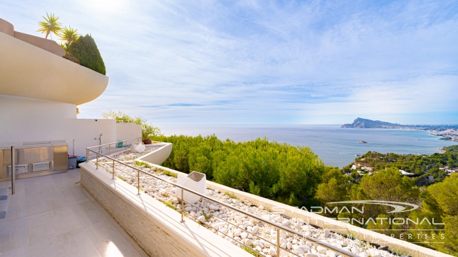 Luksusleilighet med Fantastisk Havutsikt i Altea Hills