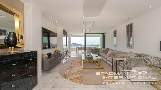 Luksusleilighet med Fantastisk Havutsikt i Altea Hills