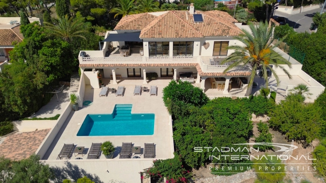 Beautiful Villa With Panoramic Sea Views Near Altea La Vella