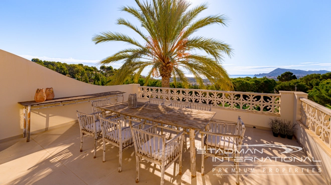 Beautiful Villa With Panoramic Sea Views Near Altea La Vella