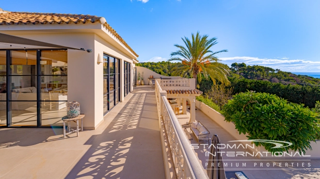 Beautiful Villa With Panoramic Sea Views Near Altea La Vella