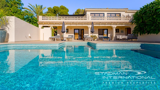 Beautiful Villa With Panoramic Sea Views Near Altea La Vella