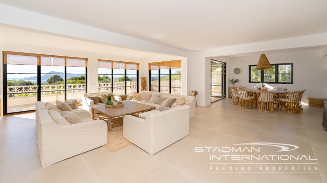 Beautiful Villa With Panoramic Sea Views Near Altea La Vella