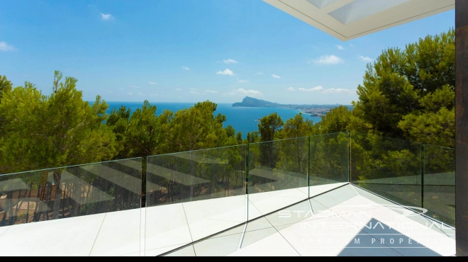Modern Dream Villa with Seaview in Altea Hills