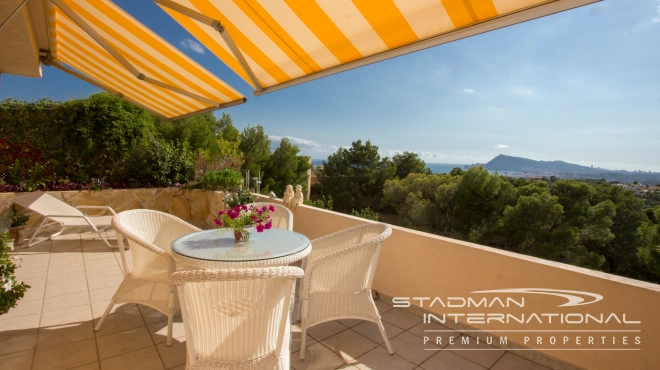 SOLD---Sunny Penthouse with Breath-taking Views of the Altea Bay
