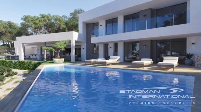 Key-Ready Modern Villa with Beautiful Panoramic Views in Altea La Vella