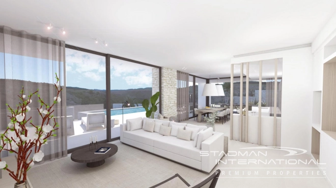 Modern New Built Villa with Panoramic Views in the Sierra de Altea