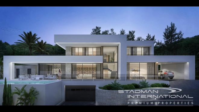 Villa Moderne de Nouvelle Construction Avec vue Panoramique Dans la Sierra de Altea