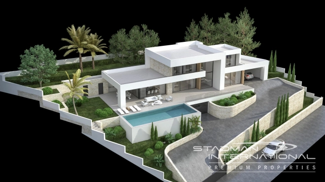 Modern New Built Villa with Panoramic Views in the Sierra de Altea