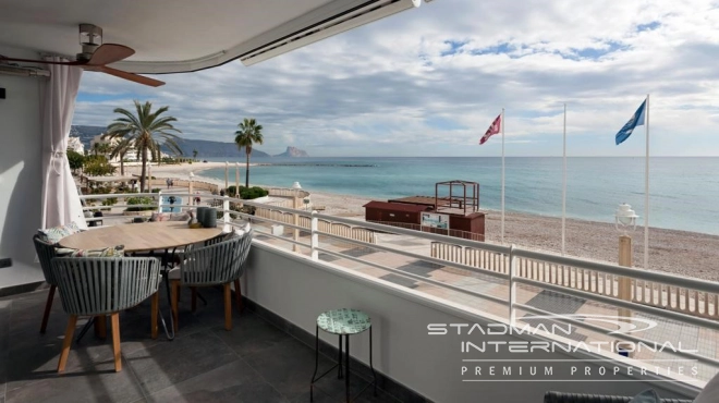 SOLD---Luxurious First Line Apartment on the Altea Promenade