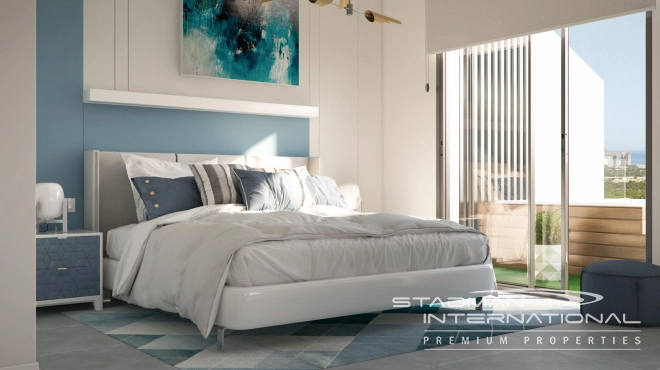 New Build Apartment with Sea View in Residential Resort