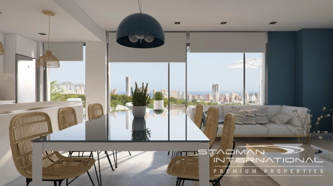 New Build Apartment with Sea View in Residential Resort
