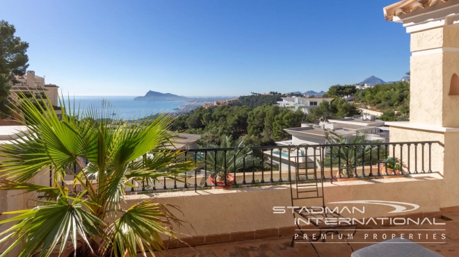 SOLD--Luxury Duplex Penthouse in Altea Hills with Private Pool and Sea Views
