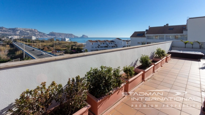 Spacious Penthouse with Panoramic Sea Views in Altea Town Centre