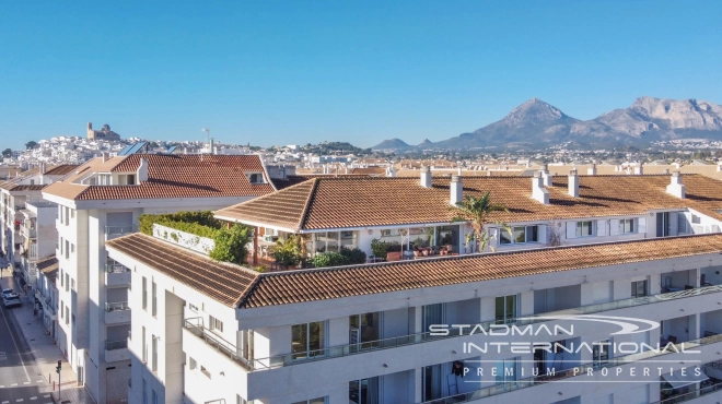 Spacious Penthouse with Panoramic Sea Views in Altea Town Centre