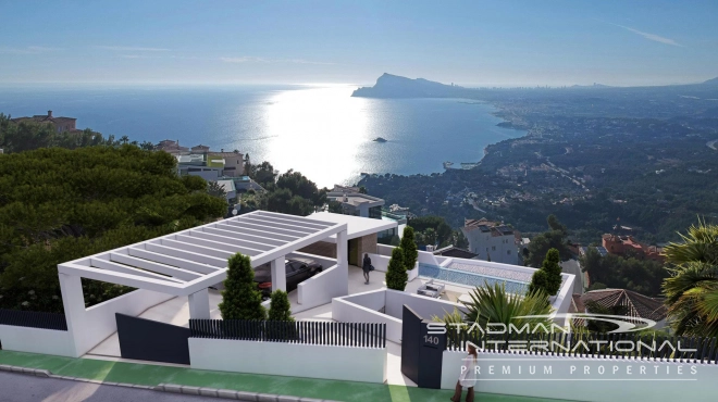 SOLD - New Modern Villa with Beautiful Sea View in Altea Hills
