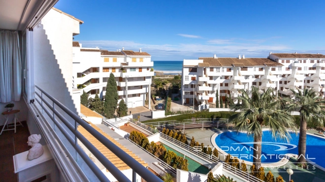 SOLD---Apartment with Sea View within Walking Distance from the Beach and the Center of Altea 