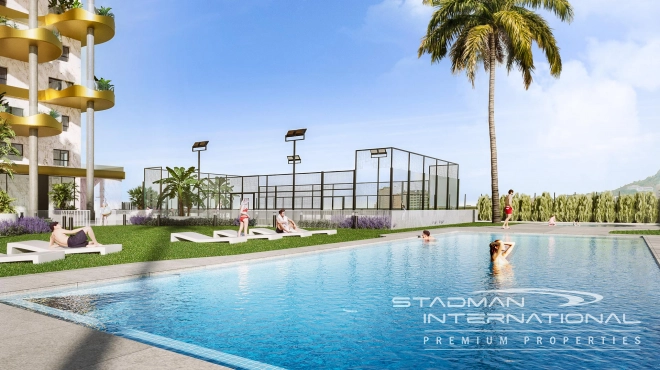 New Build Apartment with Sea Views in Calpe