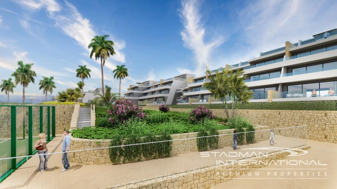 New Build Apartment with Sea View in Sierra Cortina