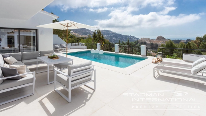 SOLD - Renovated Luxury Villa With Sea Views in the Sierra de Altea