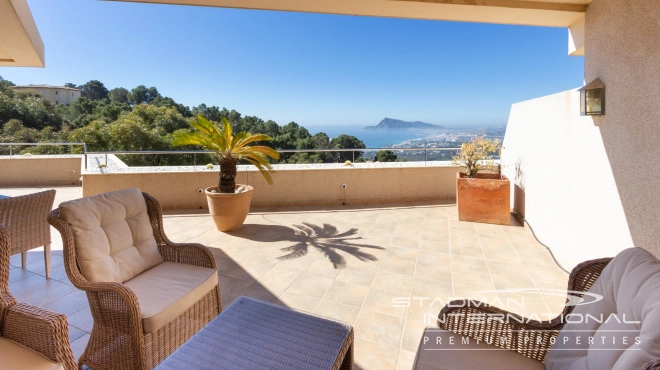 Apartment With Beautiful Sea Views in the Sierra de Altea 