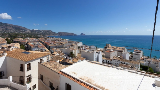 House in the Old Town of Altea with nice Sea Views