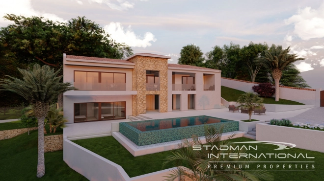 New Luxury Villa with Sea Views in Galera de las Palmeras