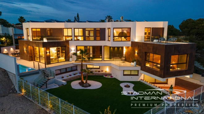 Premium Luxury Nybygg Villa nær Benidorm 